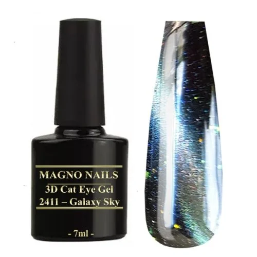 UV Gel - 2411 - 3D Cat Eye Gel - Galaxy Sky
